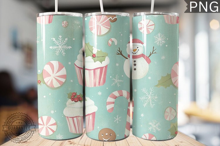 Christmas Tumbler Wrap Image 5
