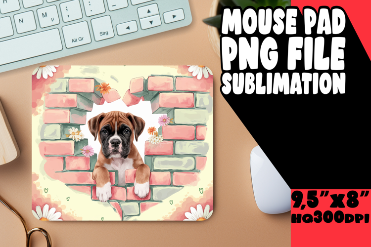 ENCHANTED MOUSE MAT GIFT INSPIRATION, Cute Dog