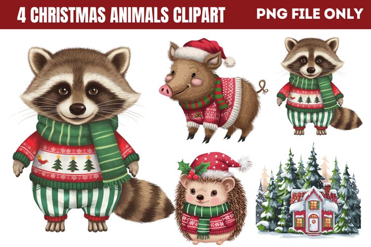 Cute Animals Clipart Image 2