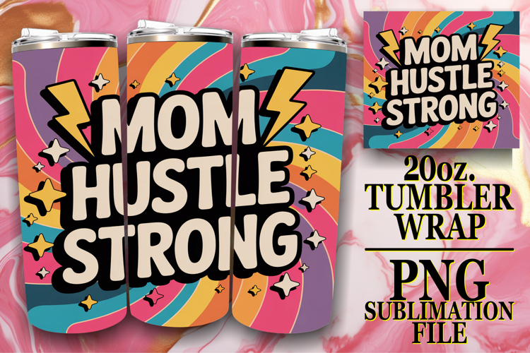 Inspiring vibes 20oz tumbler wrap, Mothers Day