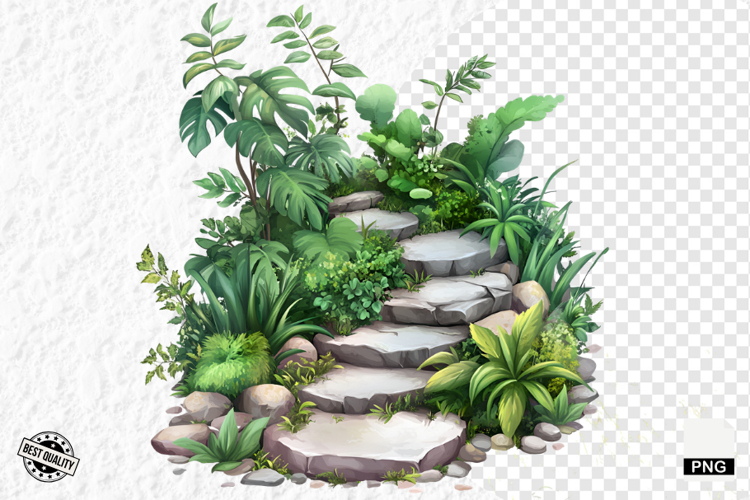 Summer Path Clipart