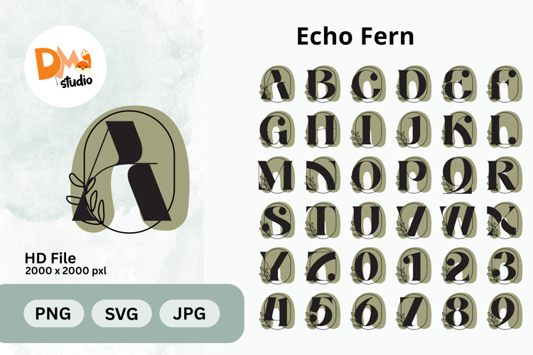 Echo Fern Monogram