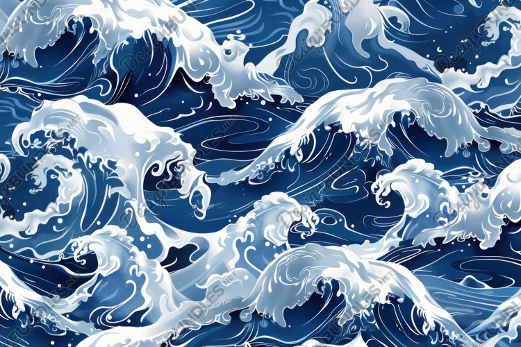 Abstract Waves Background Wallpaper