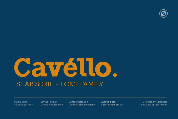 Cavello Slab Serif example image 1