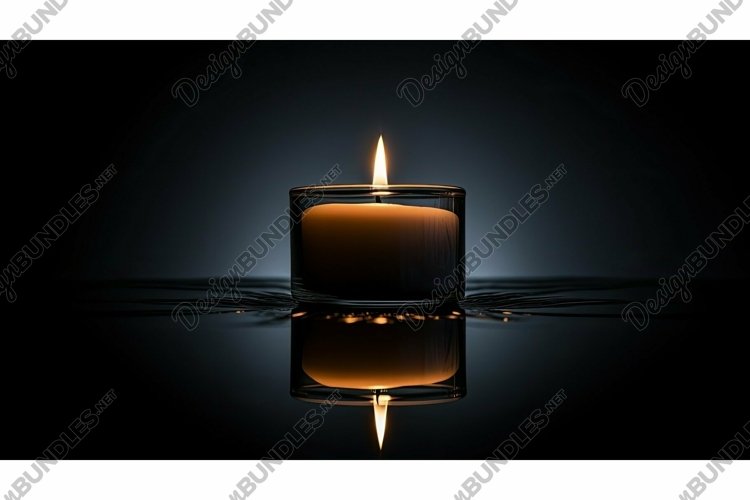 glossy shine black background example image 1