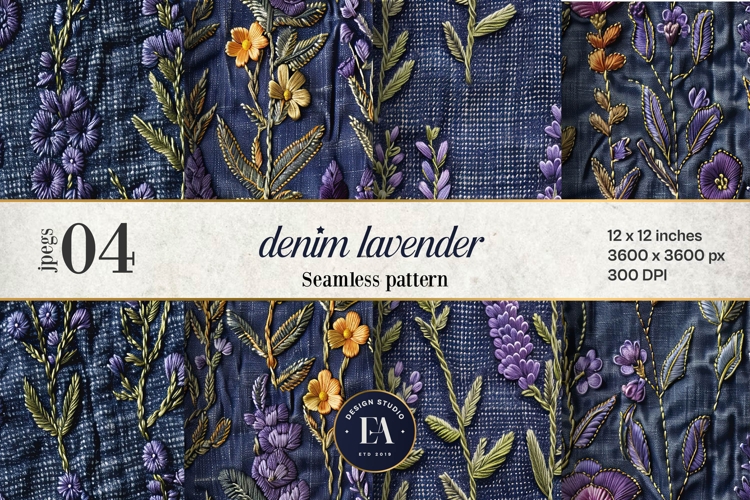 Floral Seamless Pattern Image 13