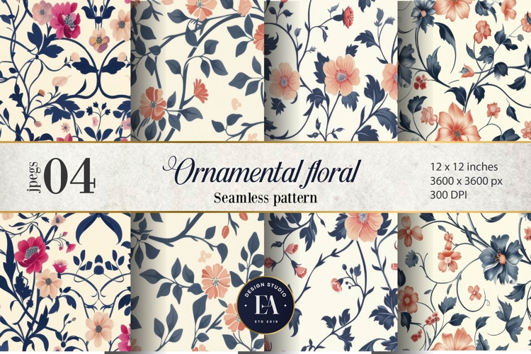 Floral Seamless Pattern
