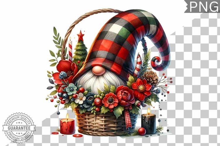 Christmas Gnome Clipart Image 9