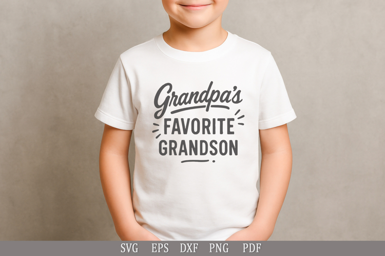 Grandpas Favorite Funny Quote Design for T-Shirts and Gifts