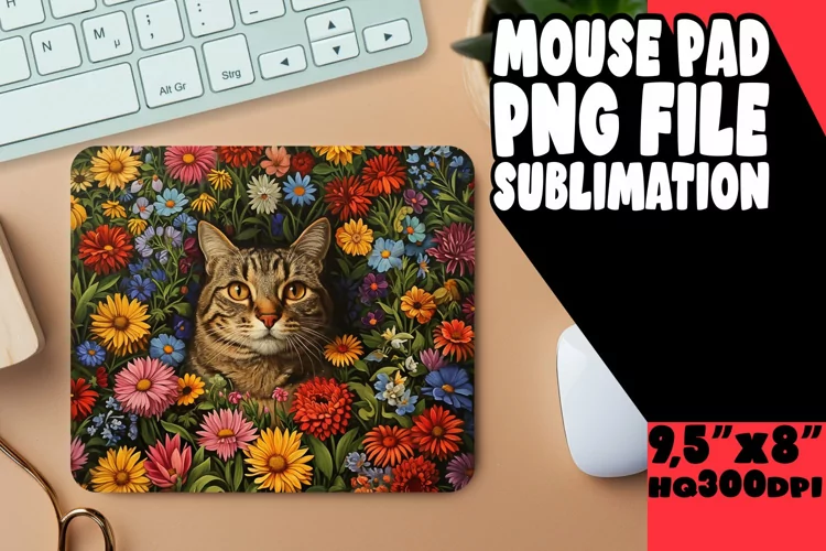 Chuckle-Worthy Cat Lover's Desk Pad