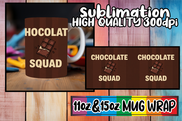 Cherished moments 11oz 15oz mug wrap, Retro Food