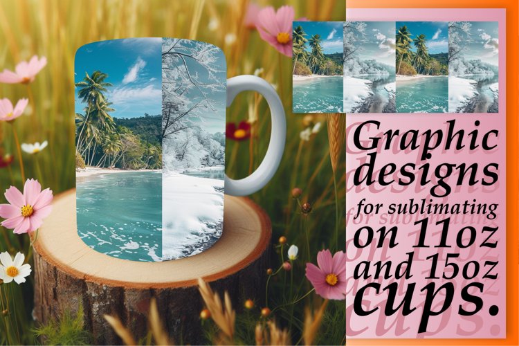 Beautiful Landscapes for Sublimation 11oz/15oz