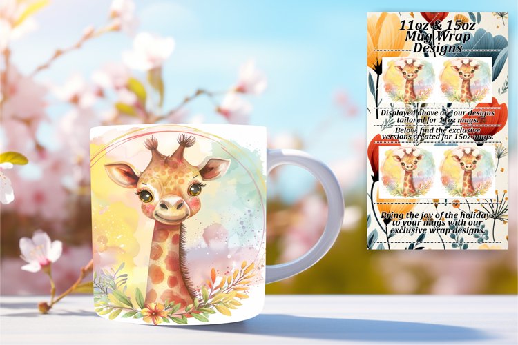Burst Wildlife Mug Wrap