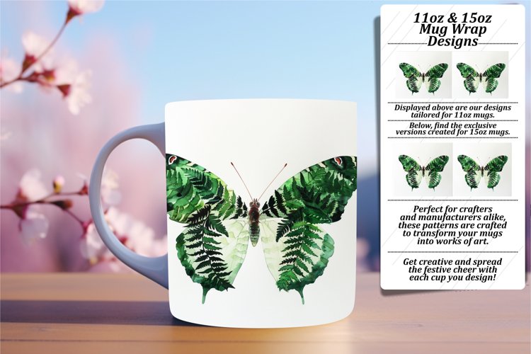 Tranquil Wings: Spring Mug - 11oz & 15oz example image 1