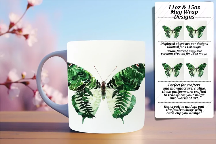 Tranquil Wings: Spring Mug - 11oz & 15oz