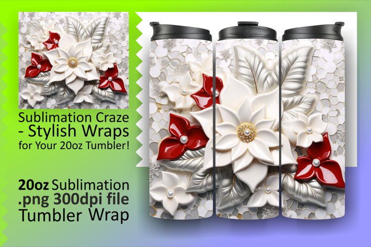 Christmas Tumbler Wrap Image 4