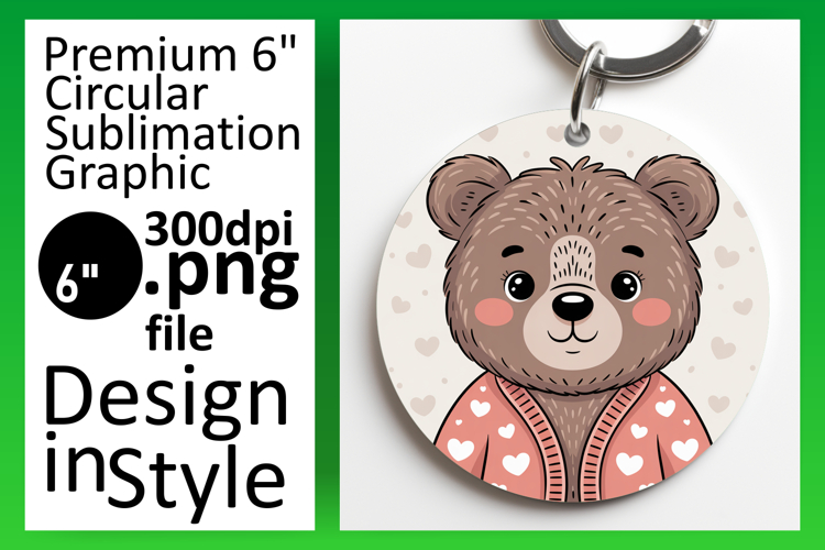 Bright Round Design Car Coaster , Valenines Animals