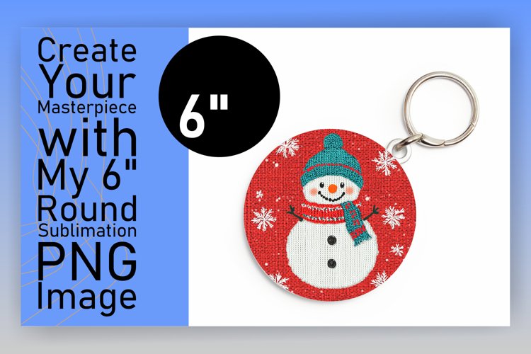 Sophisticated Circle PNG Car Coaster , Snowman