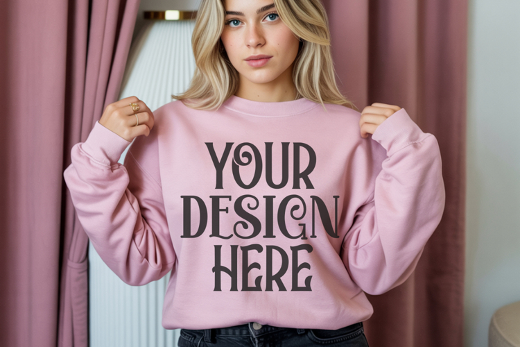 Sweatsuit Mockup Image 19