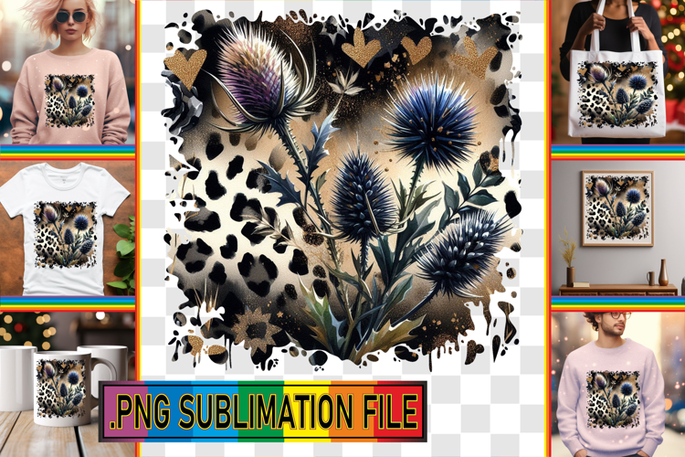 Enchanted TSHIRT Designs PNG, Leopard Prints