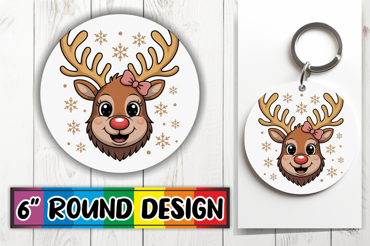 Cozy Circle Designs for Cars, Cute Christmas