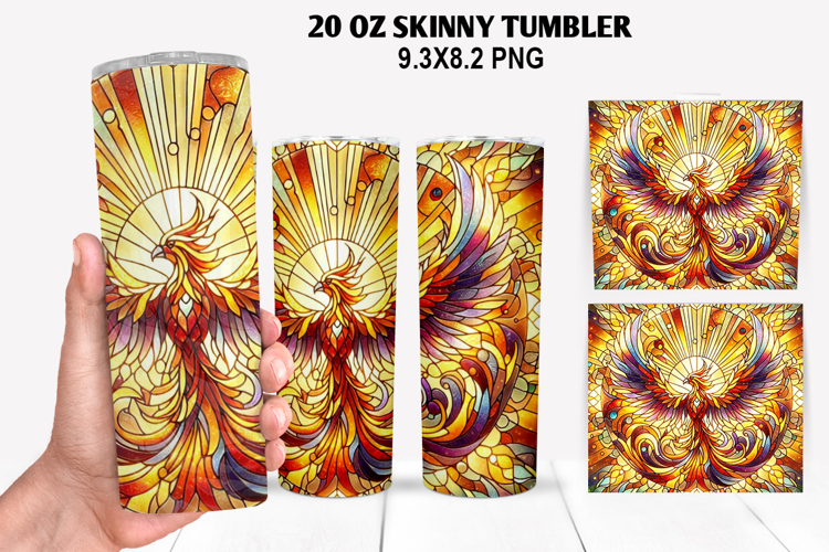 Skinny Tumbler 20oz Wrap Design, Summer Tumble PNG Design