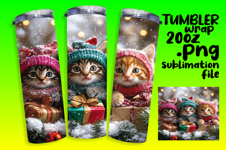 RICH 20oz Tumbler PNG Design , Cute Xmas