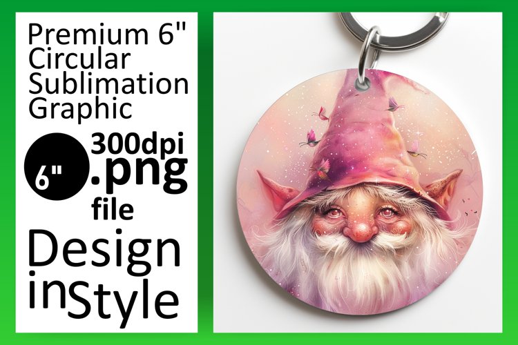 Cute Gnome Clipart Image 2