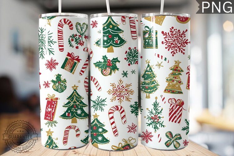 Christmas Tumbler Wrap Image 16