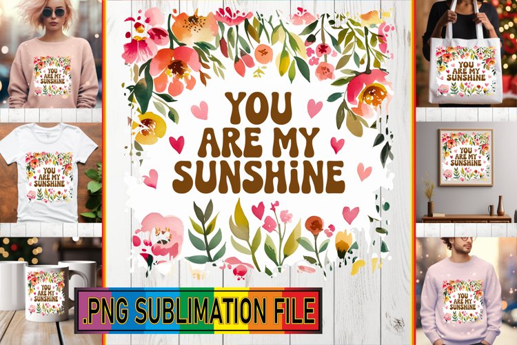 Sweet TOTE BAG Gift Ideas PNG, Flower Quote