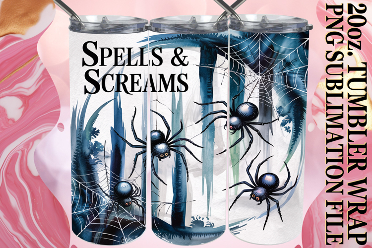 Halloween Tumbler Wrap Image 21