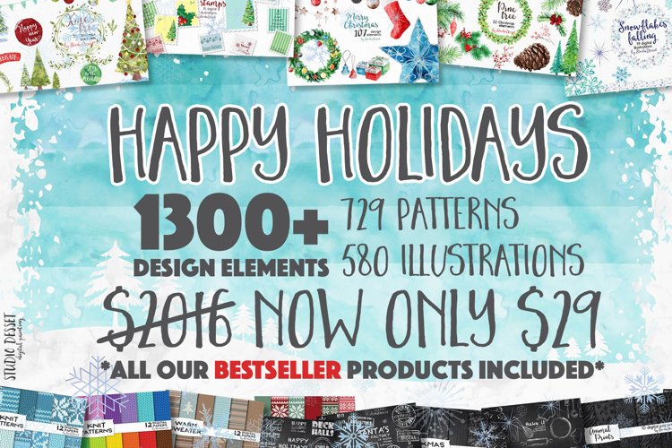 Christmas Super Bundle | Sublimation Bundle example image 1