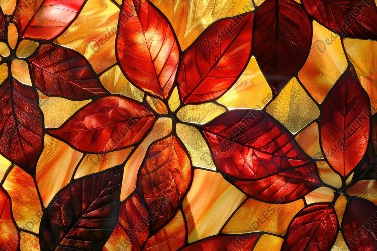 Stained Glass Texture Image 12
