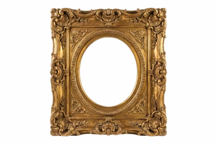 Frame in vintage style PNG file transparent