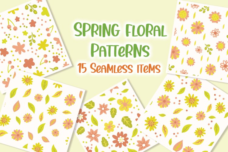 Floral Seamless Pattern Image 19