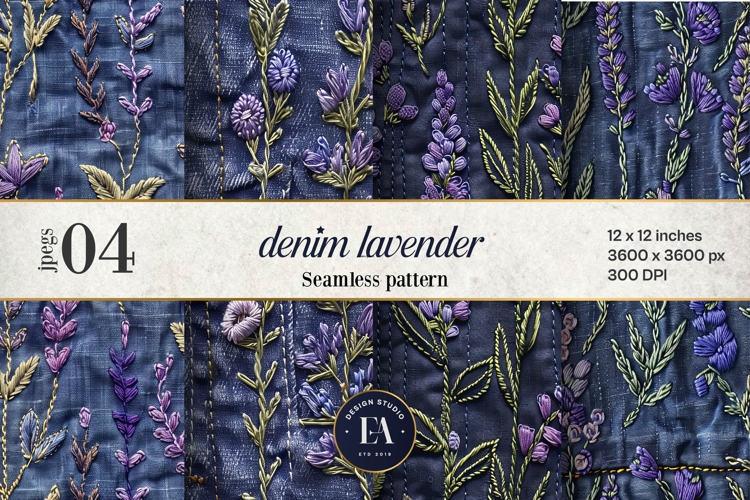 Floral Seamless Pattern Image 12