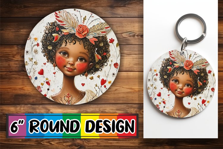 Enchanting Valentines Fantasy: Sublimation Design Round