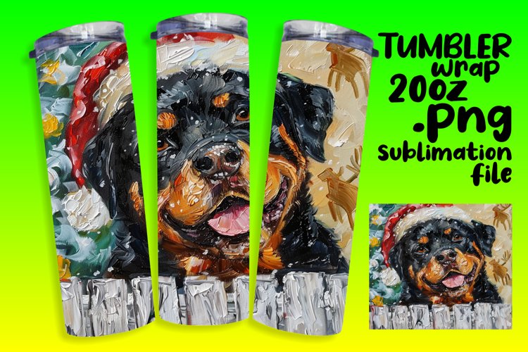 Christmas Tumbler Wrap Image 14