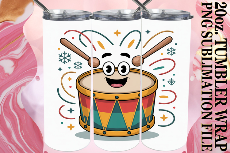 Christmas Tumbler Wrap Image 17