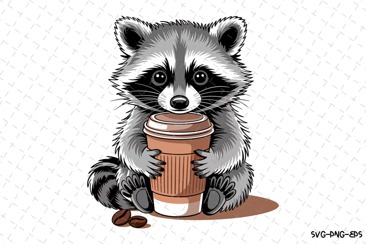 Raccoon Silhouette Image 11