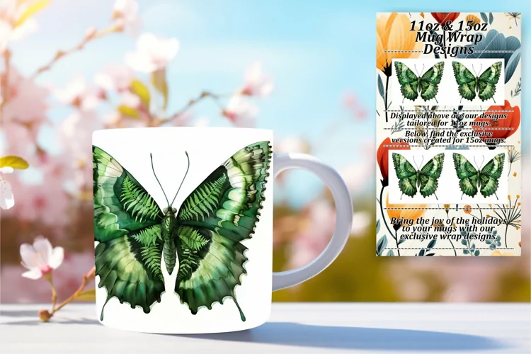 Butterfly Bliss: Spring Mug ing - 11oz & 15oz
