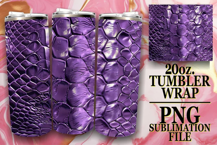 Puff Quilted Texture Tumbler Sublimation