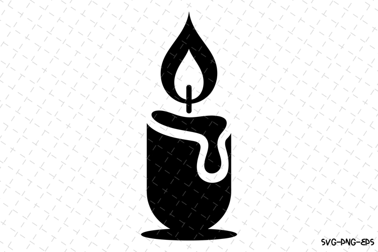 Candle Silhouette Image 11