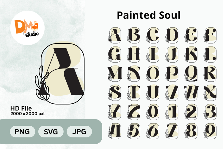 Painted Soul Monogram