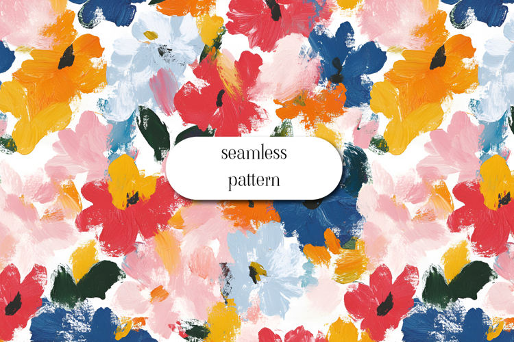 Floral Seamless Pattern Image 18