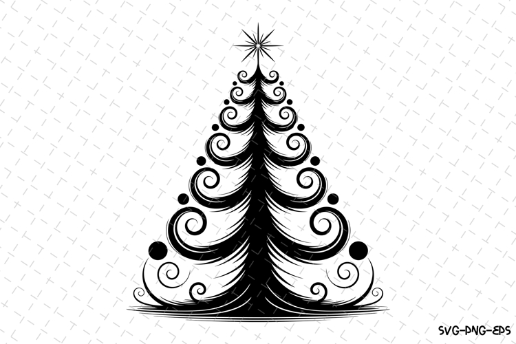 Christmas Tree Svg | Christmas Svg | Svg Cut Files