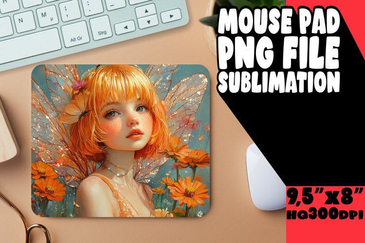 SWEET MOUSE PAD PNG MAGIC, Fairy