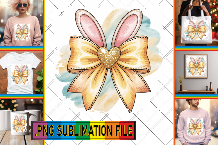 Fun TSHIRT Magic PNG, Easter Bow