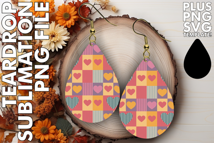 Timeless Teardrop Earrings GIFT IDEAS, Valentines Pattern