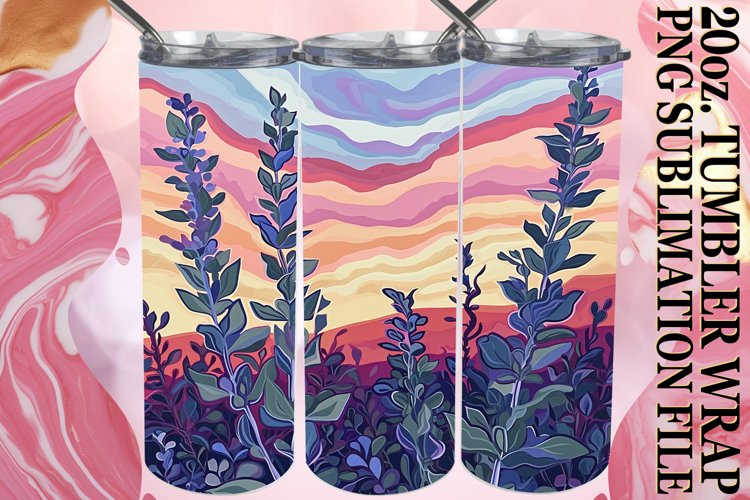 Vintage Blossom Serenity Sublimation - Summer Whimsy example image 1